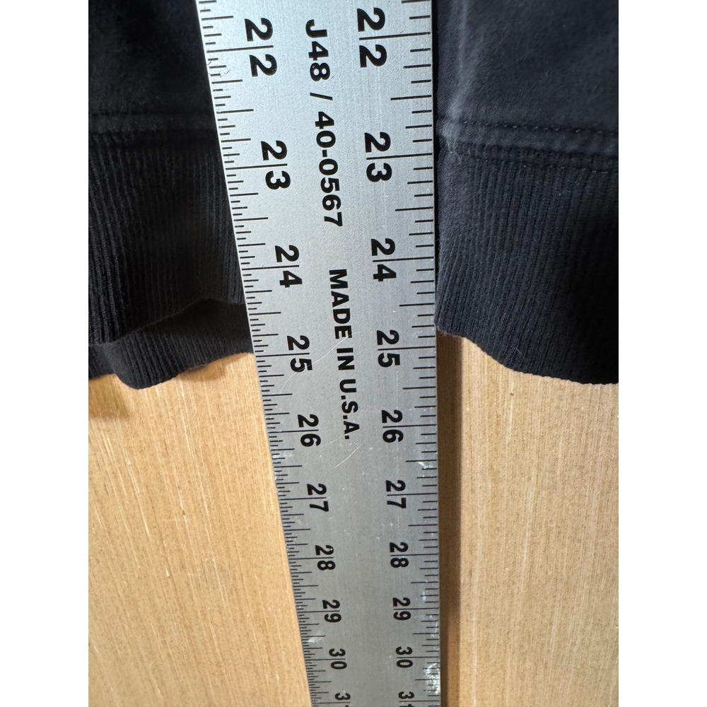 Lunya Black Pima Cotton Long Sleeve Top Womens Size M - Picture 2 of 6